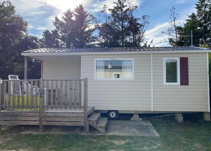 Mobil-home 4 Pers Avec Terrasse - Api-1-52-396 * Le Boulou